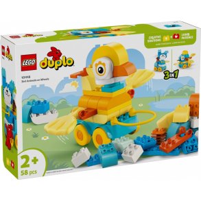 Klocki DUPLO 10448 3 i 1 Dyr p� hjul