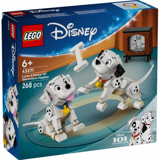 Klodser Disney 43271 101 dalmatinere - Hvalpe Heldigkn�gt og Penny