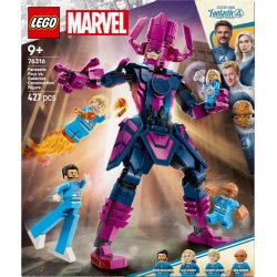 Klocki Super Heroes 76316 Figur af Fantastiske Fire mod Galactus