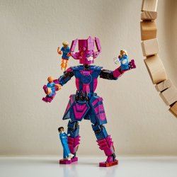 Klocki Super Heroes 76316 Figur af Fantastiske Fire mod Galactus