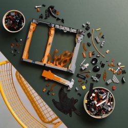 Klocki Icons 10367 Wladsca piercieni: Book nook med Balrogiem