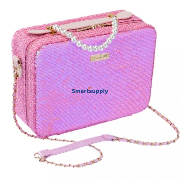 Kuffert Makeup m�rk pink