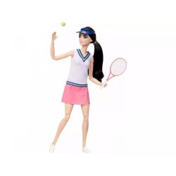 Barbie Dukke & Tilbeh�r, Karrieretennis Spiller Dukke Med Racket Og Bold