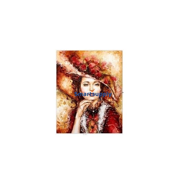 Diamond Mosaic - Kvinde i hat