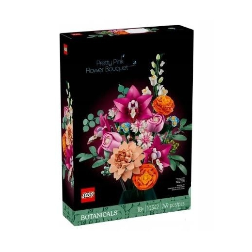 LEGO Botanicals 10342 Pretty Pink Flower Bouquet