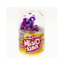 Plastmasse Misiolina 60g 1 form gul