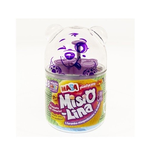 Plastmasse Misiolina 60g 1 form lysebl�