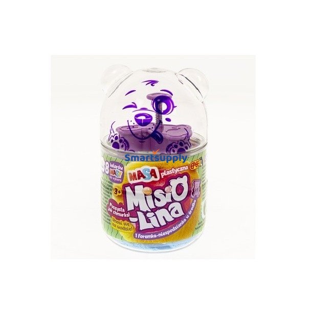 Plastmasse Misiolina 60g 1 form lysebl�