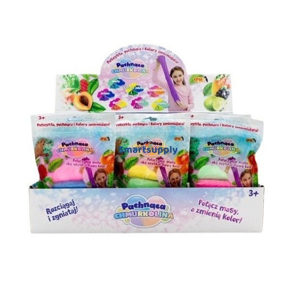 Plastikmasse Chmurkolina 2x30g mix 12 stk. display