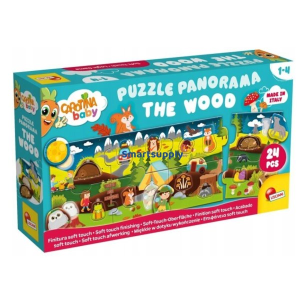 Carotina Baby Panorama puslespil - Skov