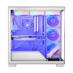 MODECOME PC KABINET STELLAR 5F ARGB 20 HVID