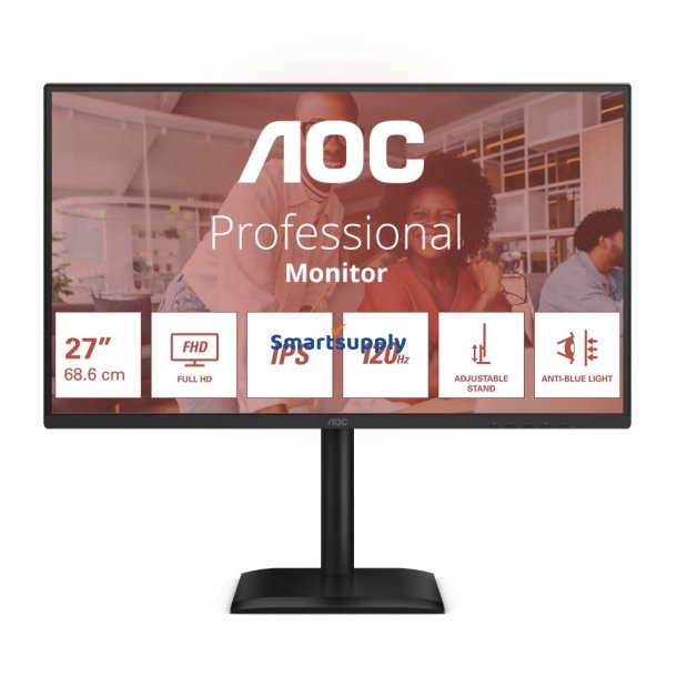 AOC 27E4U 27" IPS 120Hz HDMI DP VGA Pivot