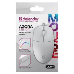 WIRED MOUSE AZORA MB-24 1 1200 DPI HVID