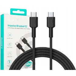 AUKEY CB-CD45 Quick Charge USB C - USB C 0,9m