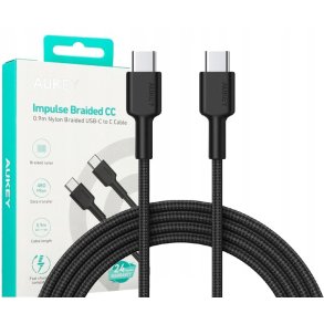 AUKEY CB-CD45 Quick Charge USB C - USB C 0,9m