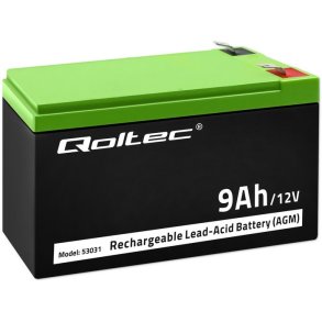 Gelbatteri | 12V | 9Ah | Max.90A | AGM
