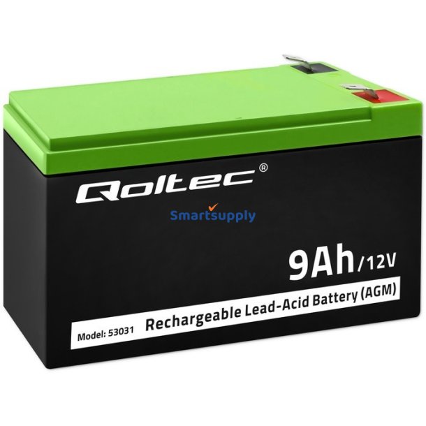 Gelbatteri | 12V | 9Ah | Max.90A | AGM