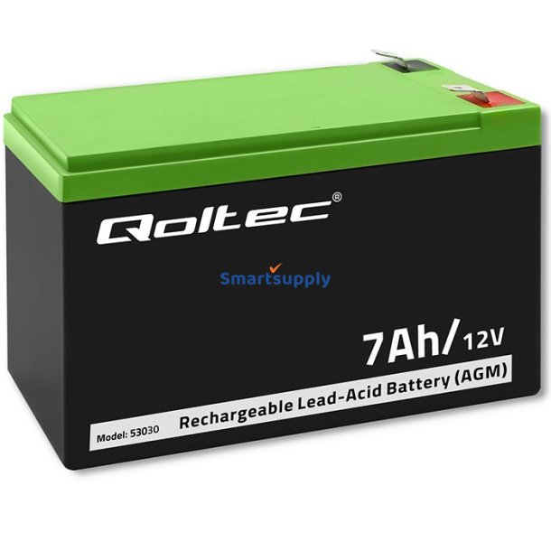 Gel batteri | 12V | 7Ah | Max.72A | AGM