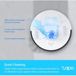 Robotst�vsuger LiDAR SPEC: LiDAR + Gyro Navigation, St�vsuger & Vask 2-i-1, 4200Pa, 5000mAh Batteri Tapo RV30