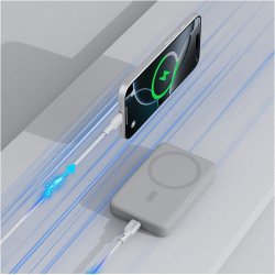 PB-MS04 Hvid Qi2 Power Bank 10000mAh 20W| MagSafe PD