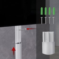 Aluminium kabel maskeringstrimmel, s�lv MC-814 S