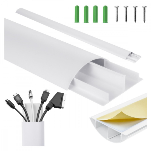 Aluminium maske strip hvid, MC-814 W