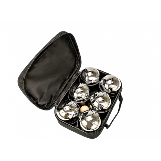 Petanque spil i nylon taske (multi)