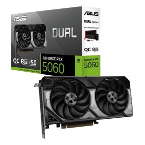 Grafikkort Dual GeForce RTX 5060 8GB GDDR7 OC 128BIT HDMI/3DP