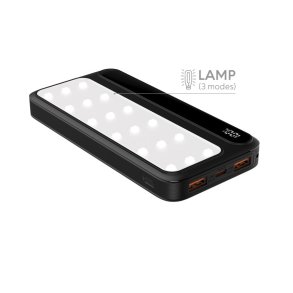 Powerbank P10 LCDPD 10 000mAh LAMP
