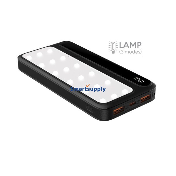 Powerbank P10 LCDPD 10 000mAh LAMP