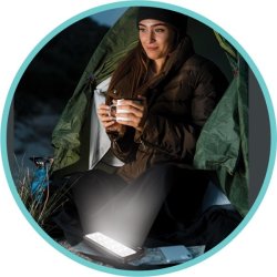 Powerbank P10 LCDPD 10 000mAh LAMP