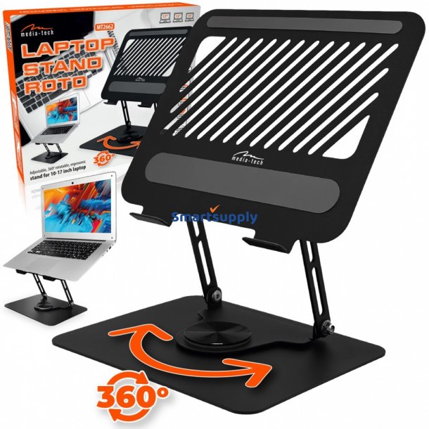Ergonomisk laptopstativ Laptop Stand Roto MT266