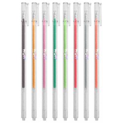 Kreativt s�t notesbog, 8 penne