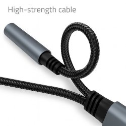 Adapter 2w1 USB C USB C Jack 3.5mm PD 15W