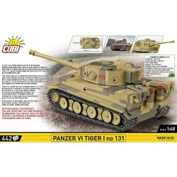 Klocki Panzer VI Tiger I no 131 442 klocki