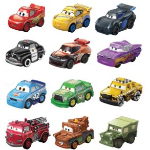 Cars Mikroauto ast blister display 36 stk.