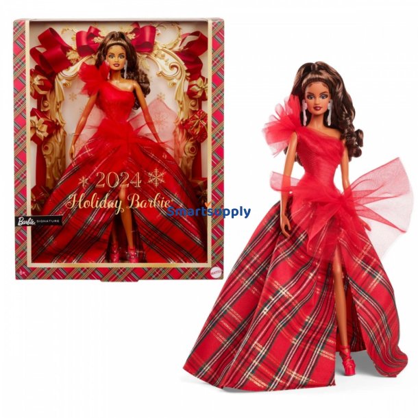 Dukke Barbie Holiday Brunette