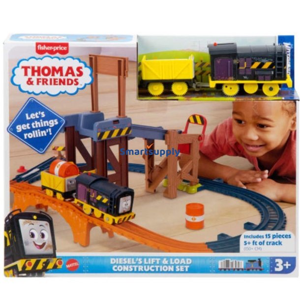 S�t Tom og Venner Diesel L�sse p� byggepladsen