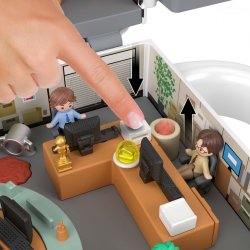 Figur Polly Pocket Collector The Office