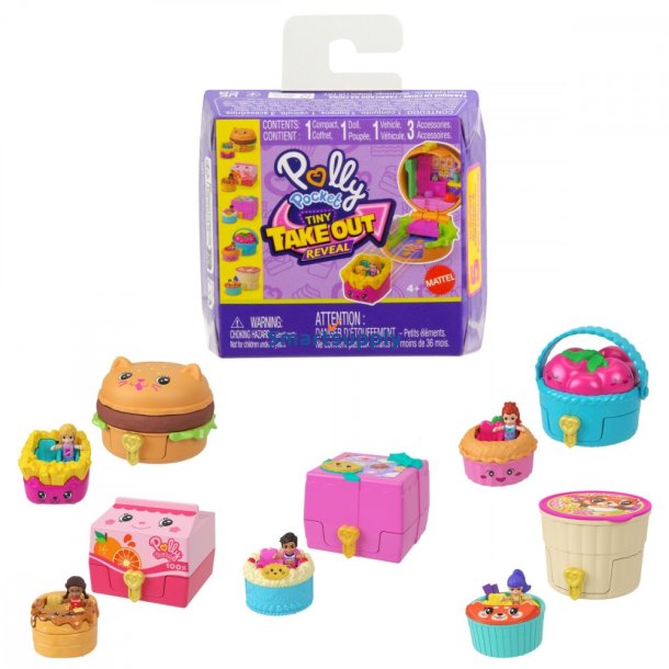 Figur Polly Pocket Tiny Take Out Reveal
