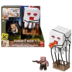 Minecraft Figur S�t Angreb Ghast med Projektil