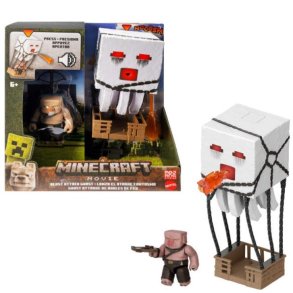 Minecraft Figur S�t Angreb Ghast med Projektil