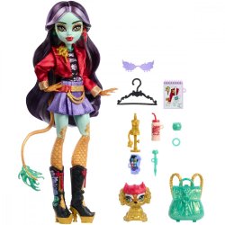 Doll Monster High Jinafire Long med dyr