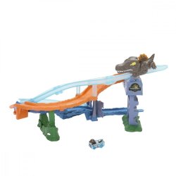 Bane Hot Wheels RacerVerse Jurassic World Crash and Splash Track Set