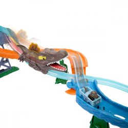 Bane Hot Wheels RacerVerse Jurassic World Crash and Splash Track Set