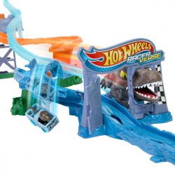 Bane Hot Wheels RacerVerse Jurassic World Crash and Splash Track Set