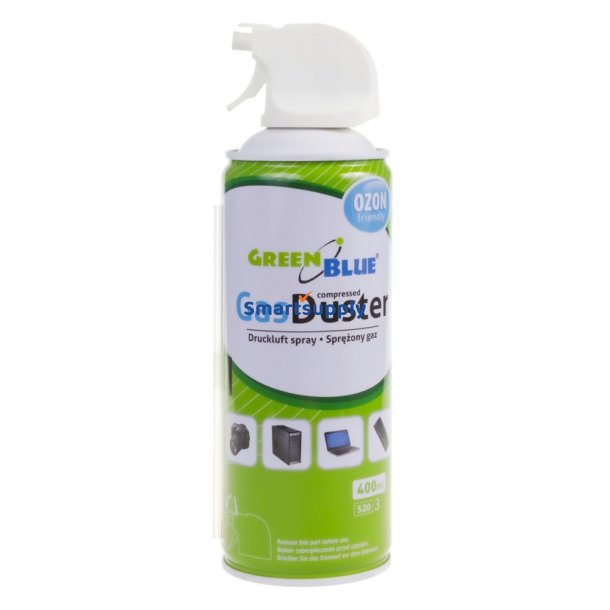 Komprimeret luft GB400 400ml pistol aerosol