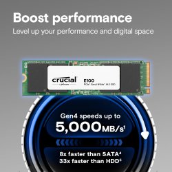 SSD E100 2TB M.2 NVMe 2280 PCIe 4.0 5000/4500 MB/s