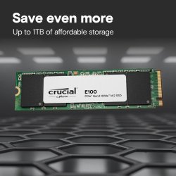 SSD E100 2TB M.2 NVMe 2280 PCIe 4.0 5000/4500 MB/s