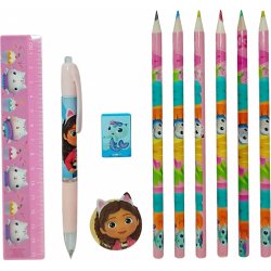 Skriveredskabs�t 12 dele Gabby Dollhouse